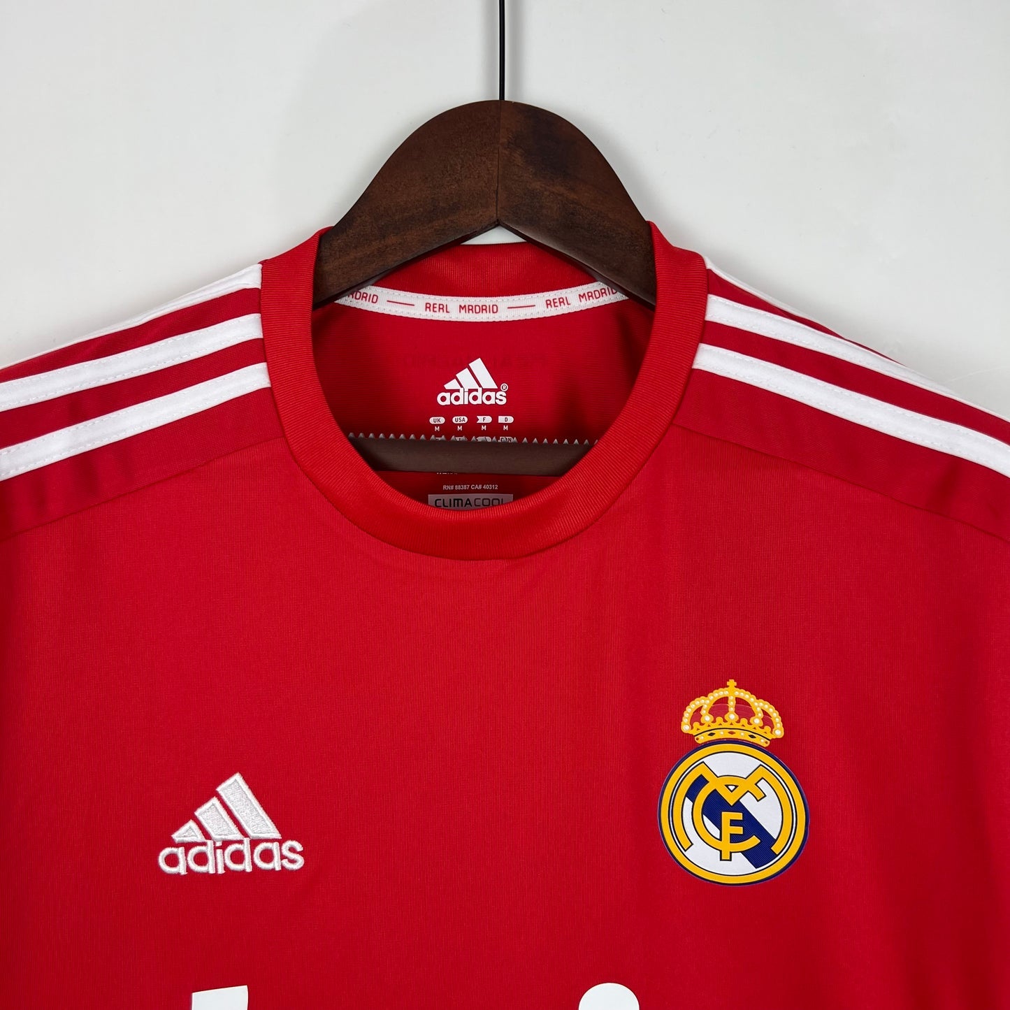 Real Madrid 11/12 Third Red Retro Jersey