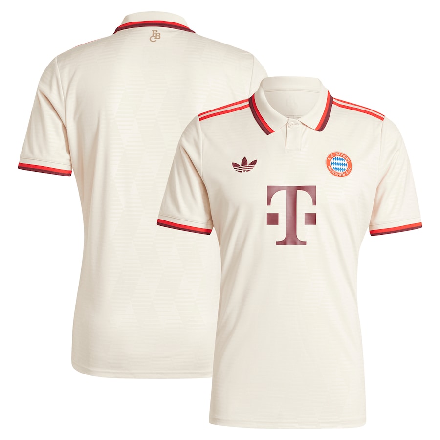 Bayern Munich Third White Collar Jersey 24/25