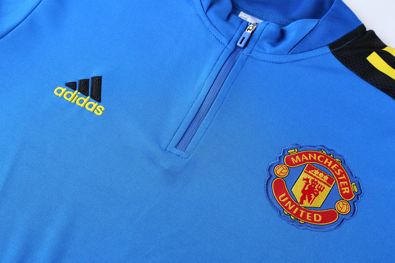 Manchester United Blue Training Top