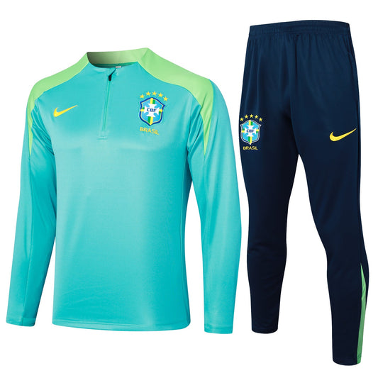 Brazil Lightgreen Jacket & Trackpant 2024