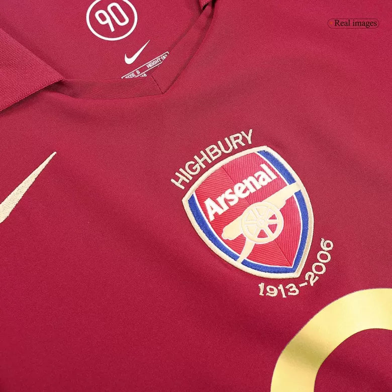 Arsenal 05/06 Home Maroon Retro Jersey