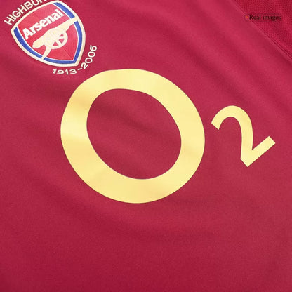 Arsenal 05/06 Home Maroon Retro Jersey