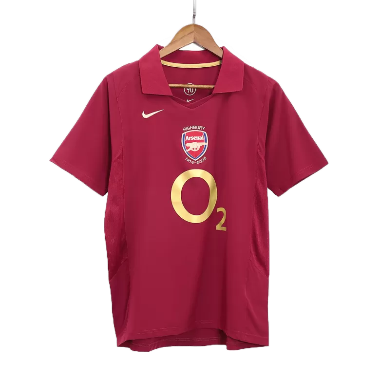 Arsenal 05/06 Home Maroon Retro Jersey