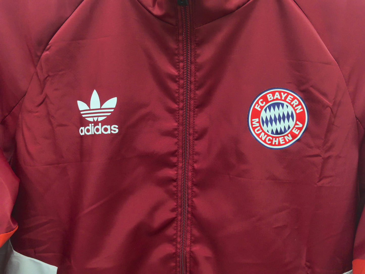 Bayern Munich Windbreaker Red Jacket