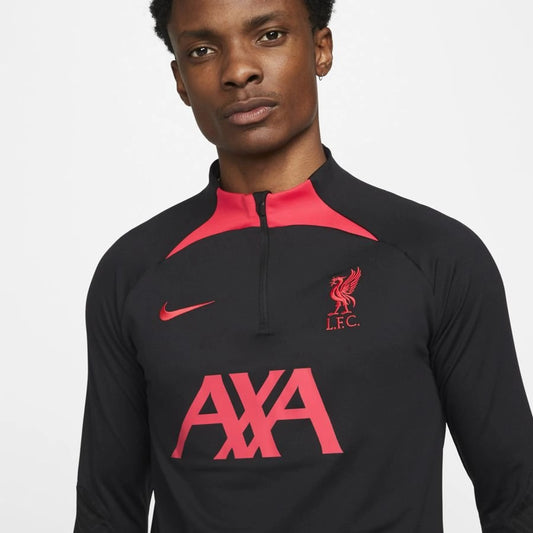 Liverpool Jacket and Trackpant Black/Siren Red