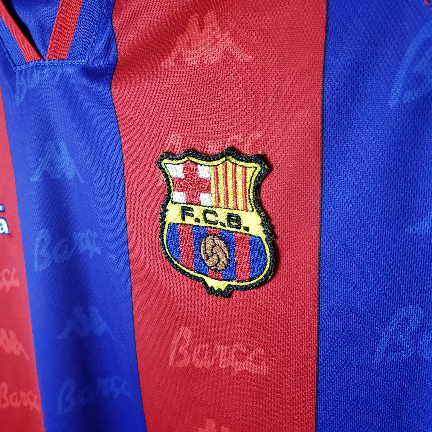 Barcelona 96/97 Home Retro Jersey