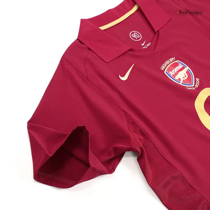 Arsenal 05/06 Home Maroon Retro Jersey