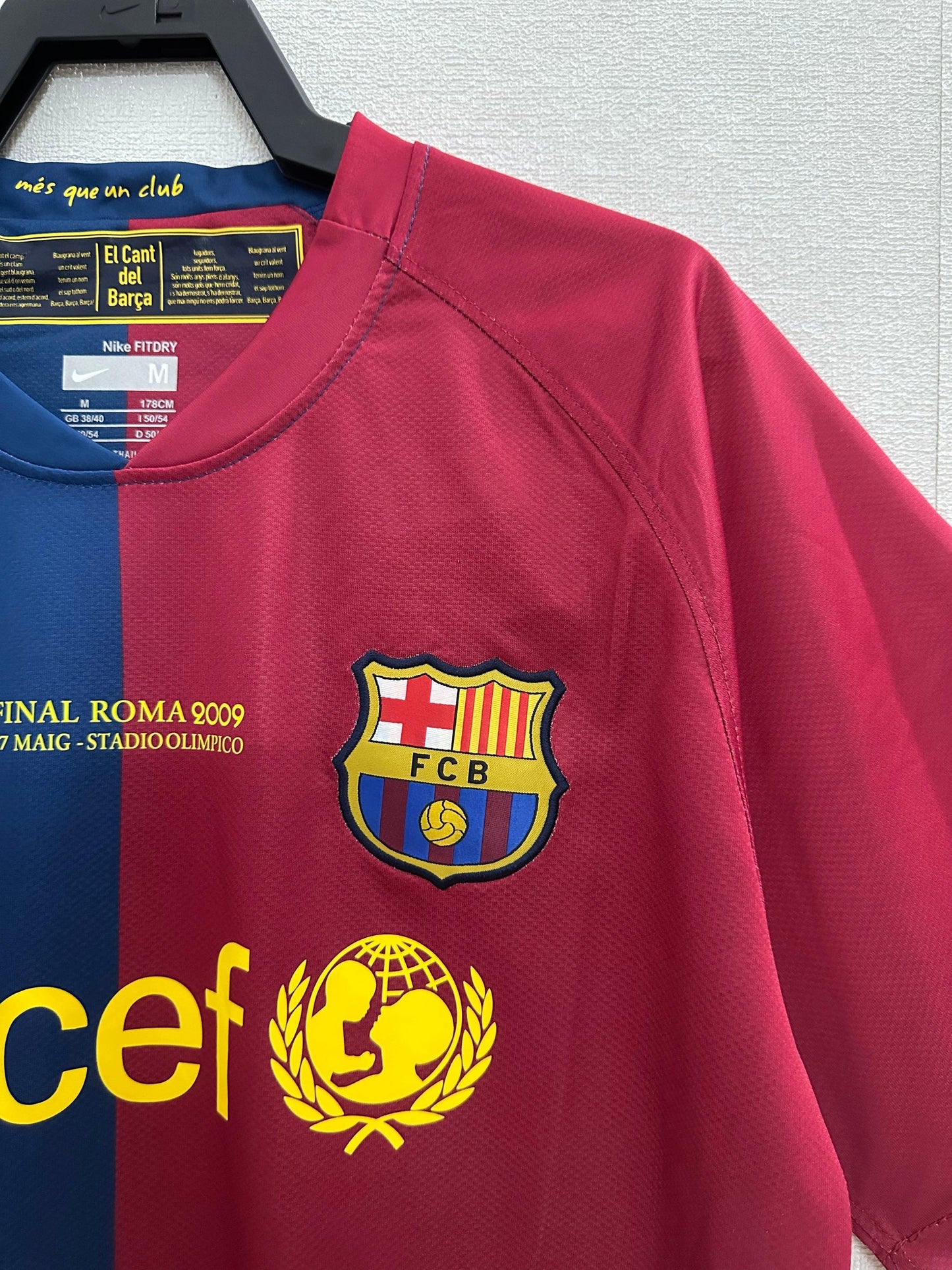 FC Barcelona Champions League 08/09 Home Jersey