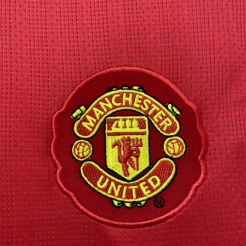 [FULL SLEEVE] Manchester United 07/08 UCL Home Jersey