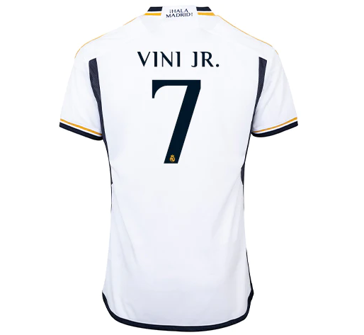 VINICIOUS JR. REAL MADRID 23/24 HOME JERSEY