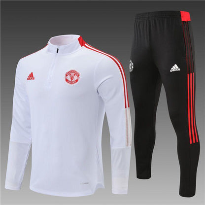 Manchester United Jacket and Trackpant White