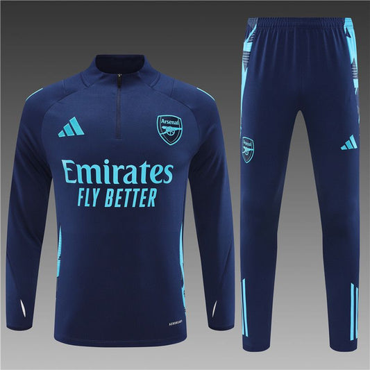 [24/25] Arsenal Blue Training Jacket & Trackpant Combo