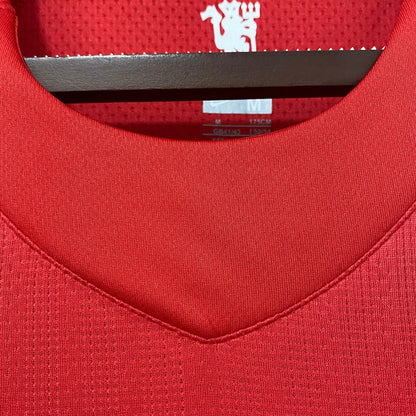 Manchester United 07/08 Red Champions League Edition Retro Jersey