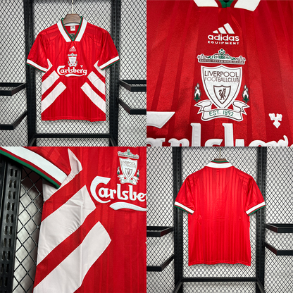 Liverpool 1993-95 Retro Home Red Jersey