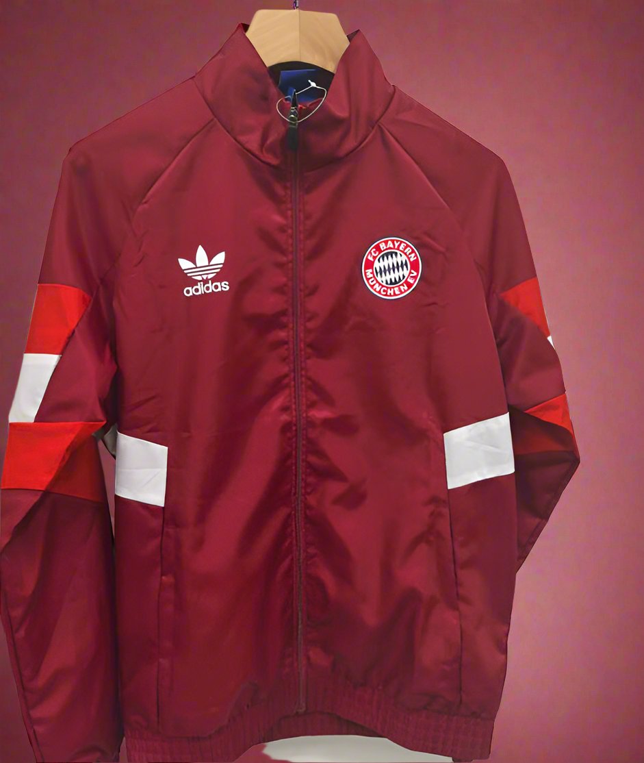 Bayern Munich Windbreaker Red Jacket