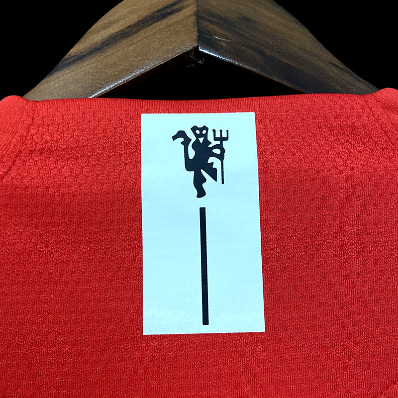 Manchester United 07/08 Red Champions League Edition Retro Jersey