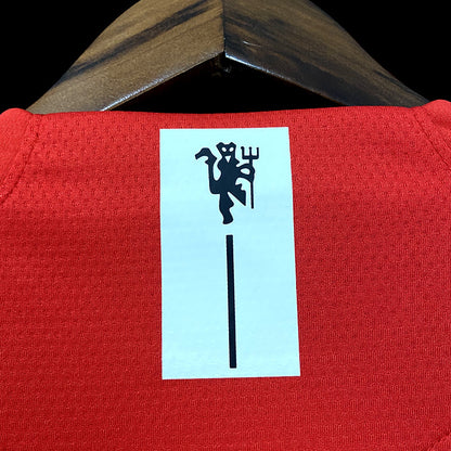 Manchester United 07/08 Red Champions League Edition Retro Jersey