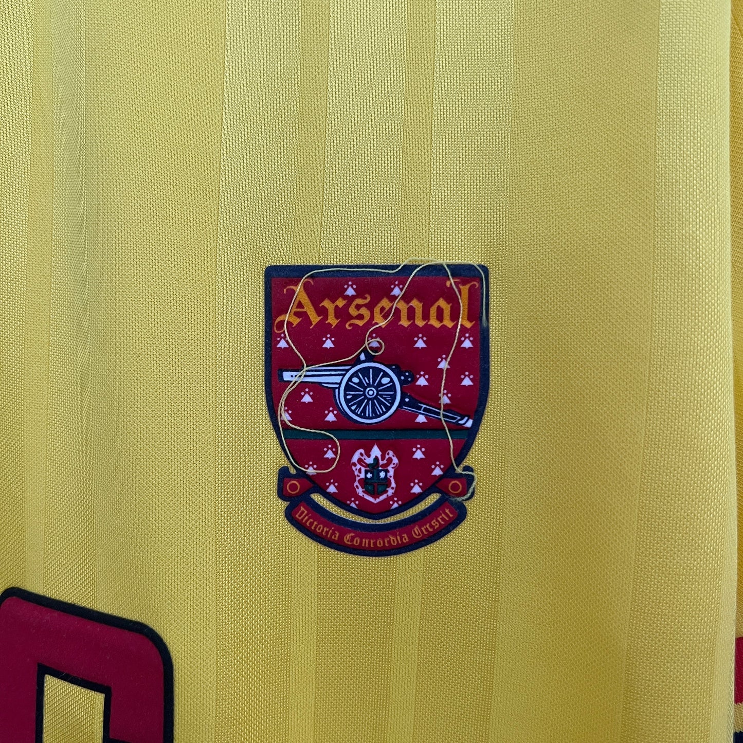 Arsenal 93/94 Away Yellow Retro Jersey