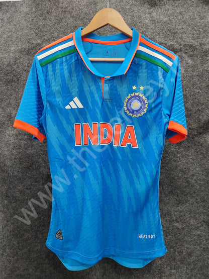 India World Cup 2 Star Tiranga Stripe Player Version Jersey